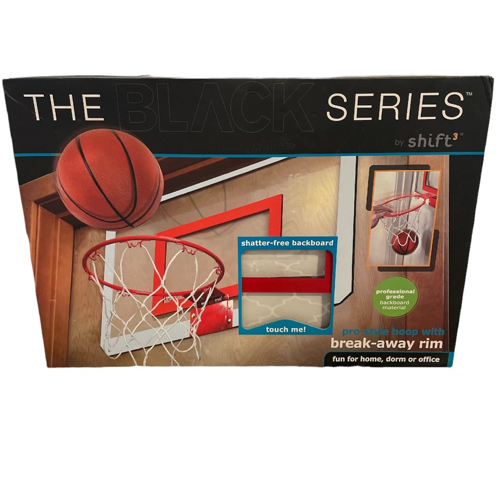 Black Series by Shift3 Basketball Hoop